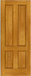 Raised  Panel   Long  Wood  Cypress  Doors